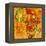 Ivory Coast on Actual Map of Africa-michal812-Framed Stretched Canvas