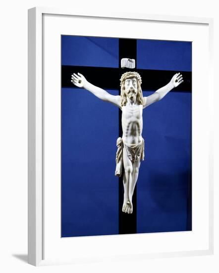 Ivory Crucifix Found on Board Manila Galleon Which Traded with Acapulco, Mexico-null-Framed Giclee Print