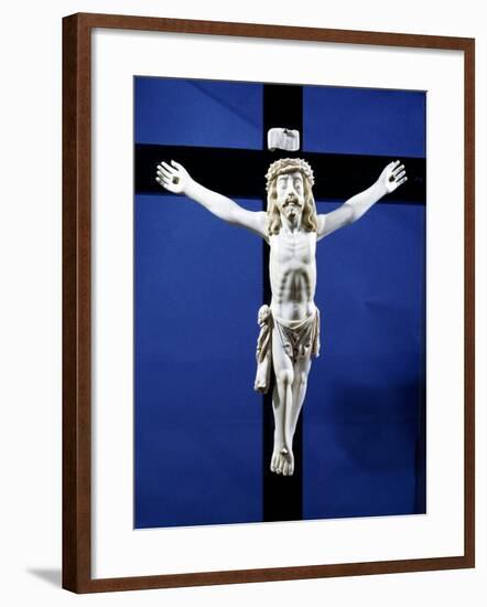 Ivory Crucifix Found on Board Manila Galleon Which Traded with Acapulco, Mexico-null-Framed Giclee Print