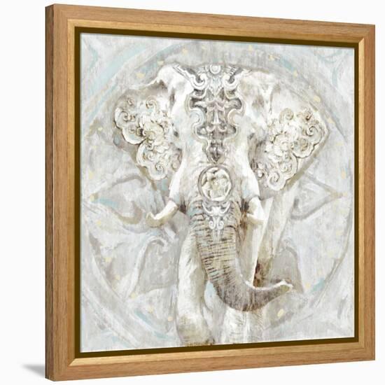 Ivory Elephant I-Edward Selkirk-Framed Stretched Canvas