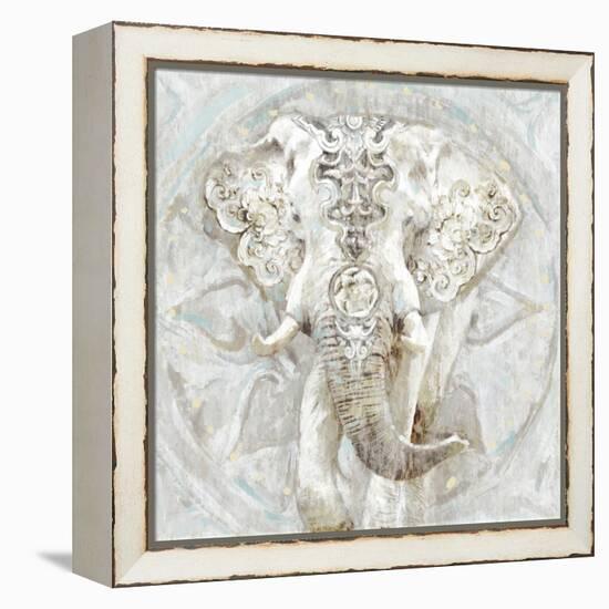 Ivory Elephant I-Edward Selkirk-Framed Stretched Canvas
