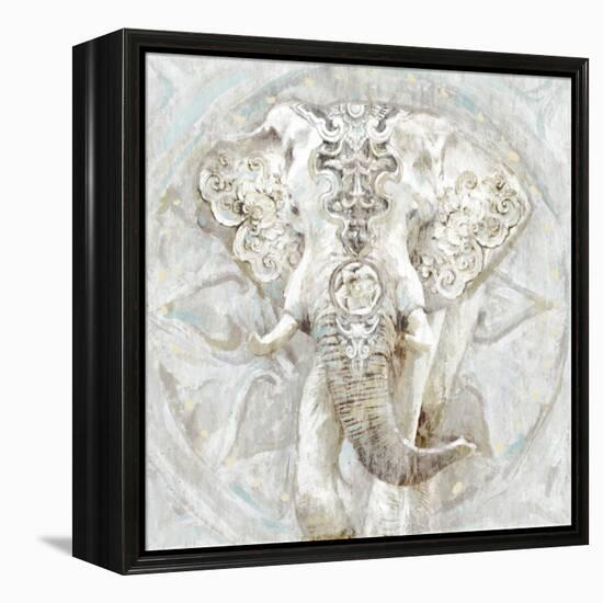 Ivory Elephant I-Edward Selkirk-Framed Stretched Canvas