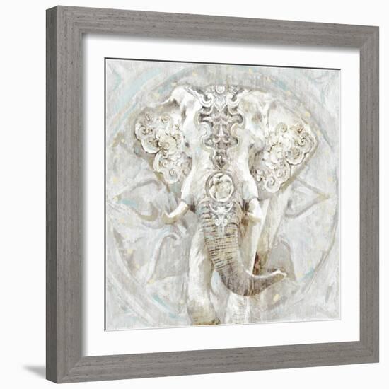 Ivory Elephant I-Edward Selkirk-Framed Art Print