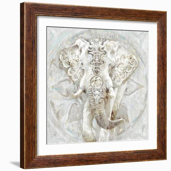 Ivory Elephant I-Edward Selkirk-Framed Art Print