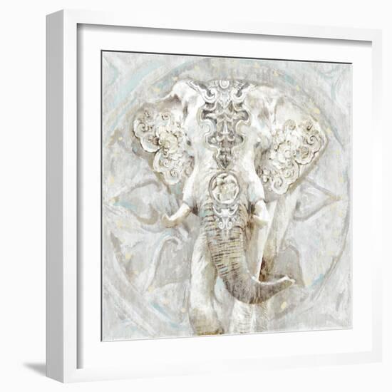 Ivory Elephant I-Edward Selkirk-Framed Art Print