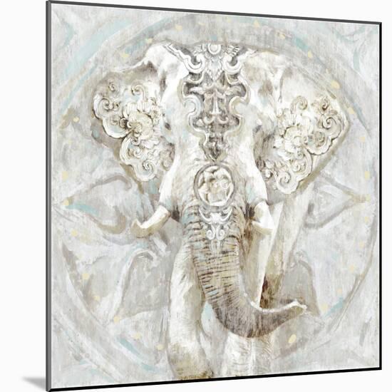 Ivory Elephant I-Edward Selkirk-Mounted Art Print