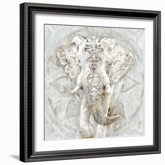 Ivory Elephant I-Edward Selkirk-Framed Art Print