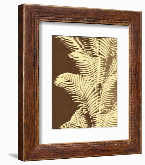 Ivory Palm-Mali Nave-Framed Art Print