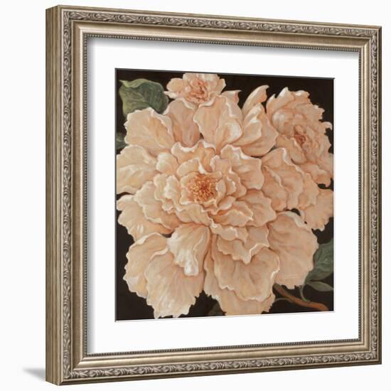 Ivory Peonies-Janet Kruskamp-Framed Art Print