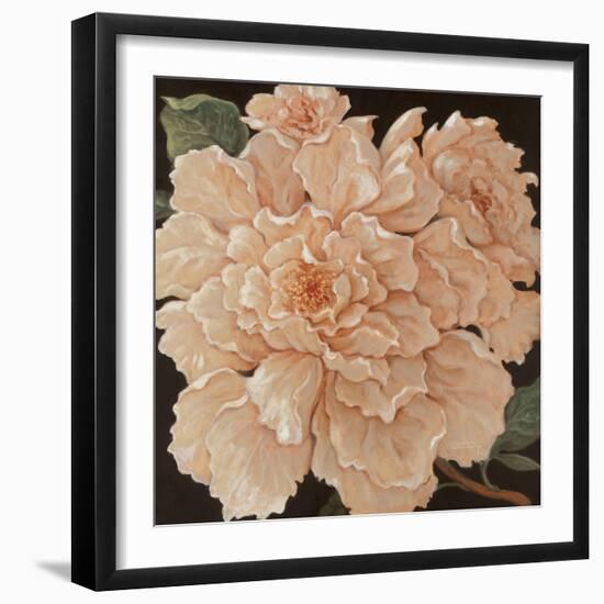 Ivory Peonies-Janet Kruskamp-Framed Art Print