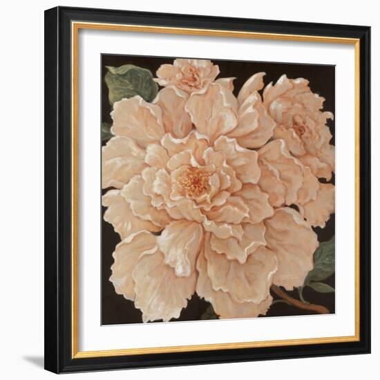 Ivory Peonies-Janet Kruskamp-Framed Art Print