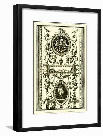 Ivory Screen II-Vision Studio-Framed Art Print