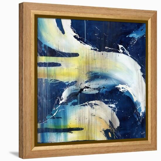 Ivory Splash-Rikki Drotar-Framed Premier Image Canvas