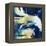 Ivory Splash-Rikki Drotar-Framed Premier Image Canvas