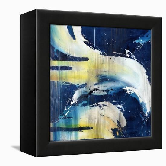 Ivory Splash-Rikki Drotar-Framed Premier Image Canvas