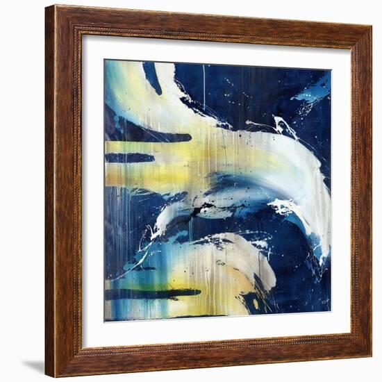 Ivory Splash-Rikki Drotar-Framed Giclee Print