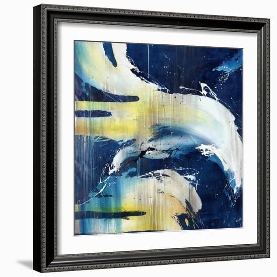 Ivory Splash-Rikki Drotar-Framed Giclee Print