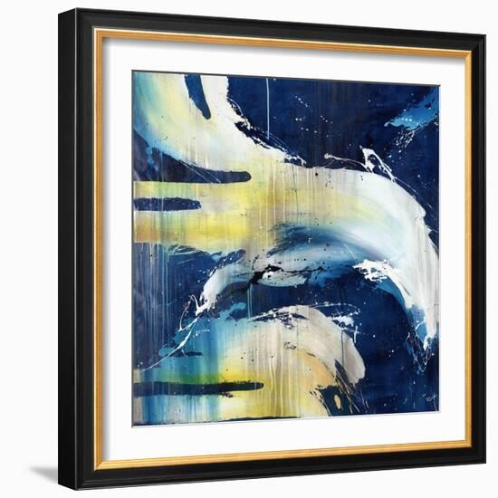 Ivory Splash-Rikki Drotar-Framed Giclee Print