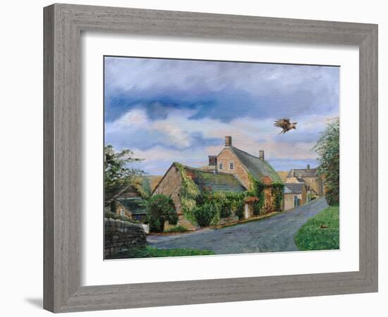 Ivy Cottage Beeley, Chatsworth, Derbyshire, 2009-Trevor Neal-Framed Giclee Print