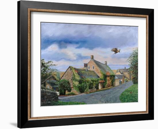 Ivy Cottage Beeley, Chatsworth, Derbyshire, 2009-Trevor Neal-Framed Giclee Print