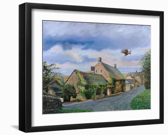 Ivy Cottage Beeley, Chatsworth, Derbyshire, 2009-Trevor Neal-Framed Giclee Print