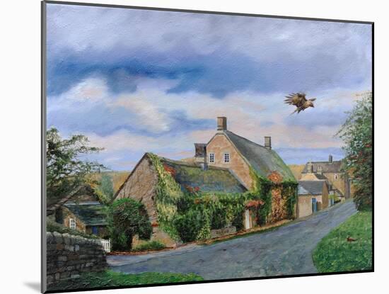 Ivy Cottage Beeley, Chatsworth, Derbyshire, 2009-Trevor Neal-Mounted Giclee Print
