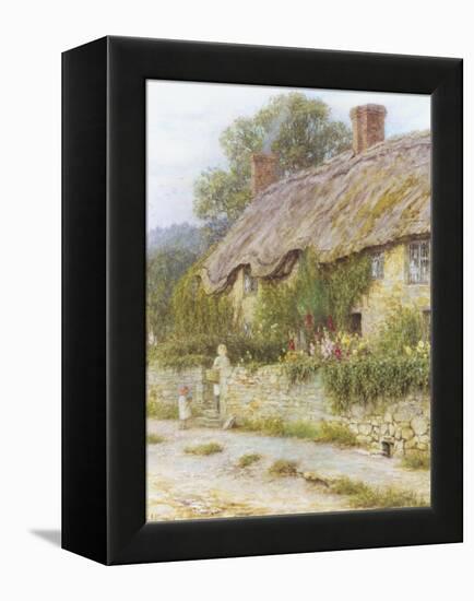 Ivy Cottage-Helen Allingham-Framed Premier Image Canvas