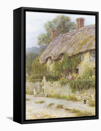 Ivy Cottage-Helen Allingham-Framed Premier Image Canvas