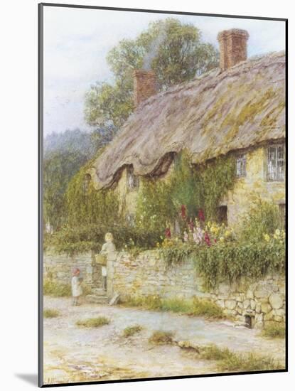 Ivy Cottage-Helen Allingham-Mounted Giclee Print