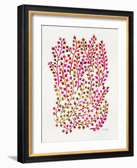 Ivy Pink-Cat Coquillette-Framed Giclee Print