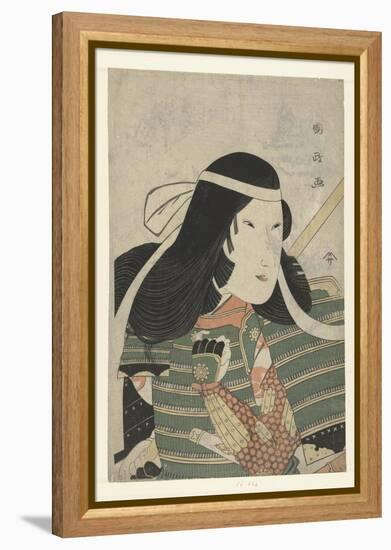 Iwai Kumesaburo as Tomoe Gozen, 1797-Utagawa Kunimasa-Framed Premier Image Canvas