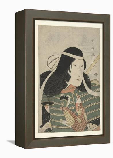 Iwai Kumesaburo as Tomoe Gozen, 1797-Utagawa Kunimasa-Framed Premier Image Canvas