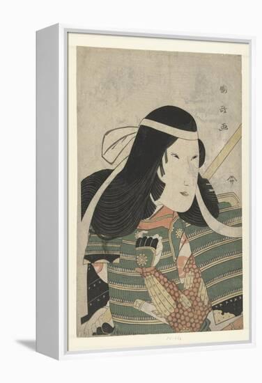 Iwai Kumesaburo as Tomoe Gozen, 1797-Utagawa Kunimasa-Framed Premier Image Canvas