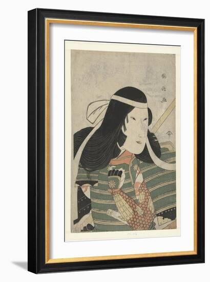 Iwai Kumesaburo as Tomoe Gozen, 1797-Utagawa Kunimasa-Framed Giclee Print