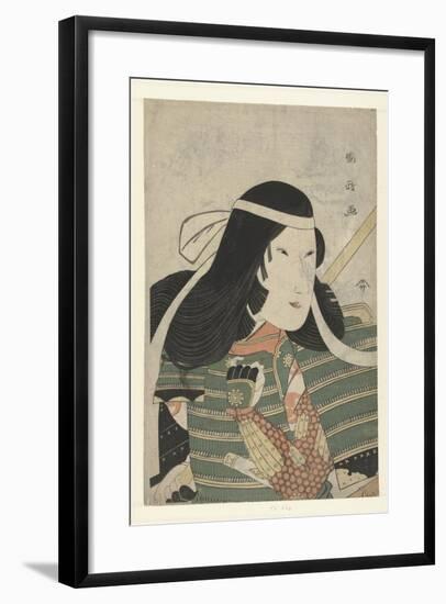 Iwai Kumesaburo as Tomoe Gozen, 1797-Utagawa Kunimasa-Framed Giclee Print