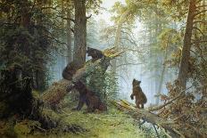 Morning in a Pine Forest, 1889-Iwan Iwanowitsch Schischkin-Framed Premier Image Canvas