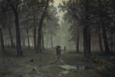 Regen Im Eichenwald, 1891-Iwan Iwanowitsch Schischkin-Framed Giclee Print