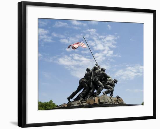 Iwo Jima Memorial, Arlington, Virginia, United States of America, North America-Robert Harding-Framed Photographic Print