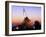 Iwo Jima Memorial at dawn, Washington Monument, Washington DC, USA-null-Framed Photographic Print