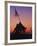 Iwo Jima Memorial at Sunset, Washington DC, USA-Walter Bibikow-Framed Photographic Print