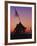 Iwo Jima Memorial at Sunset, Washington DC, USA-Walter Bibikow-Framed Photographic Print