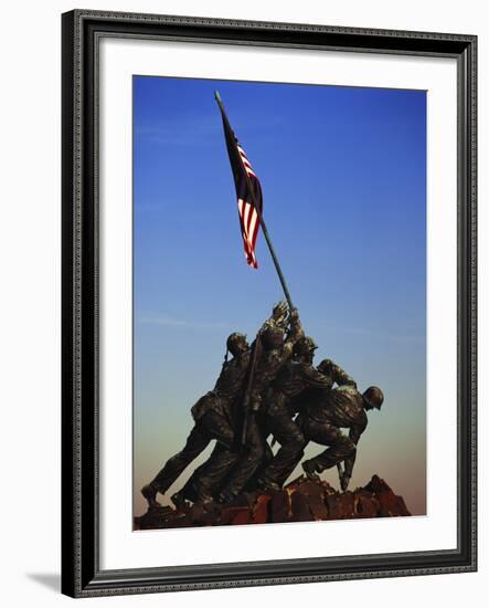 Iwo Jima Memorial, Washington DC, USA-Walter Bibikow-Framed Photographic Print