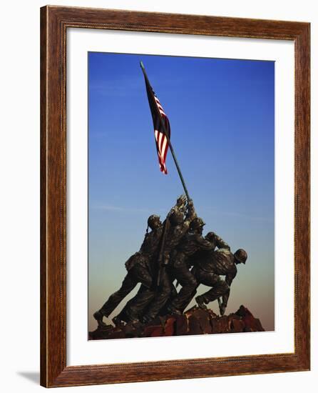 Iwo Jima Memorial, Washington DC, USA-Walter Bibikow-Framed Photographic Print