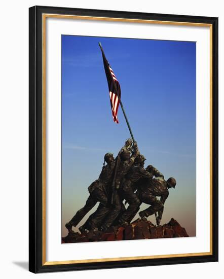 Iwo Jima Memorial, Washington DC, USA-Walter Bibikow-Framed Photographic Print