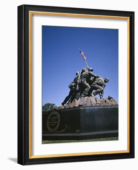 Iwo Jima War Memorial to the U.S. Marine Corps, Second World War, Arlington, USA-Geoff Renner-Framed Photographic Print