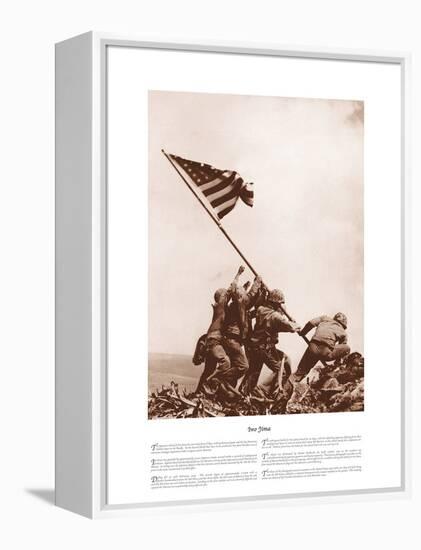 Iwo Jima-The Chelsea Collection-Framed Stretched Canvas