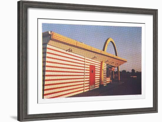 IX - McDonald's (Side View) from One Culture Under God-Larry Stark-Framed Serigraph