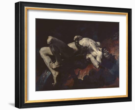 Ixion pr?pit?ans les Enfers-Jules Delaunay-Framed Giclee Print