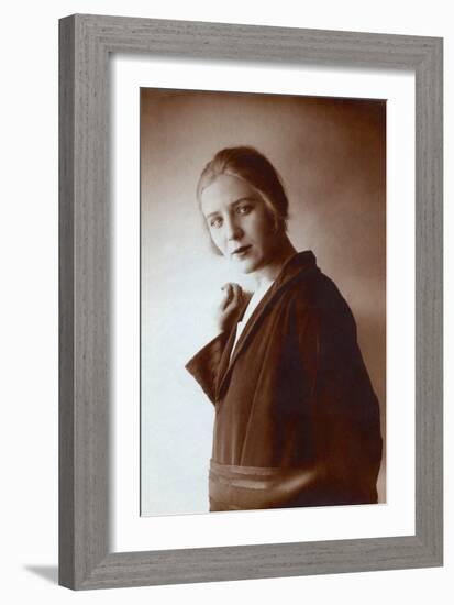 Izabella Danilovna Yurieva (1899-2000), Anonymous, 1920S. Photograph. Private Collection-Anonymous Anonymous-Framed Giclee Print