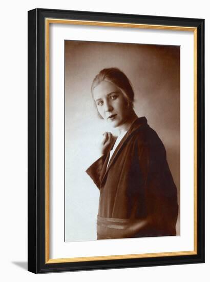 Izabella Danilovna Yurieva (1899-2000), Anonymous, 1920S. Photograph. Private Collection-Anonymous Anonymous-Framed Giclee Print